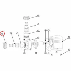Pièce Détachée: SunSun CPP-10000 Pompe De Piscine Vis Sortie -Pièce détachée de piscine Soldes 1491080 3