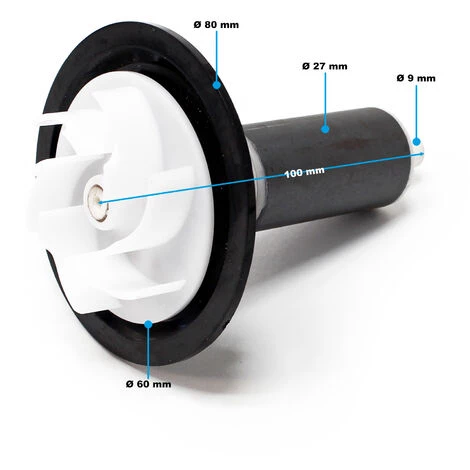 Pièce Détachée: SunSun CPP-5000 Pompe De Piscine - Rotor, Prémonté 6 Pièce Détachée: SunSun CPP-5000 Pompe De Piscine - Rotor, Prémonté – Image 4
