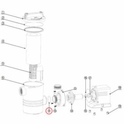 Pièce Détachée: SunSun CPP-10000F Pompe De Piscine Joint Torique 2 -Pièce détachée de piscine Soldes 1491121 3