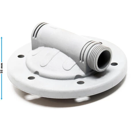 WILTEC Bride 2 Voies Réservoir à Vessie Pc. De Rechange Réseau Eau Domestique 24-100L Filetage Mâle Femelle 4 WILTEC Bride 2 Voies Réservoir à Vessie Pc. De Rechange Réseau Eau Domestique 24-100L Filetage Mâle Femelle – Image 2