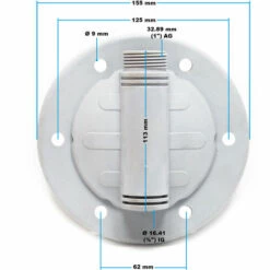 WILTEC Bride 2 Voies Réservoir à Vessie Pc. De Rechange Réseau Eau Domestique 24-100L Filetage Mâle Femelle 9 WILTEC Bride 2 Voies Réservoir à Vessie Pc. De Rechange Réseau Eau Domestique 24-100L Filetage Mâle Femelle -Pièce détachée de piscine Soldes 16058212 4