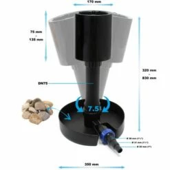SUNSUN Écumeur De Bassin Sur Pied CSP-40 40m² Skimmer Collecteur De Feuilles Étang Koi 10 SUNSUN Écumeur De Bassin Sur Pied CSP-40 40m² Skimmer Collecteur De Feuilles Étang Koi -Pièce détachée de piscine Soldes 2057169 4