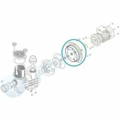 Flasque Pour Pompe Série HPS025 à Série HPS075 - Hydroswim