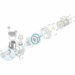 Turbine Ø 114 X 6 Pour Pompe Série HPS100 - Hydroswim
