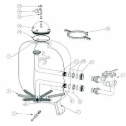 PENTAIR 18.Clé De Couvercle