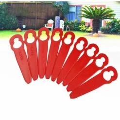GUAZHUNIFR Pièce De Rechange De Piscine Lame De Tondeuse à Gazon 12 Pièces Guazhuni（rouge） -Pièce détachée de piscine Soldes 42535313 3