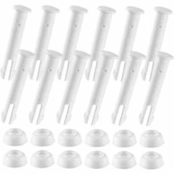 GUAZHUNIFR Pièce De Rechange De Piscine 12 Pièces 2.36in Guazhuni(blanche) 11 GUAZHUNIFR Pièce De Rechange De Piscine 12 Pièces 2.36in Guazhuni(blanche) -Pièce détachée de piscine Soldes 42535332 5