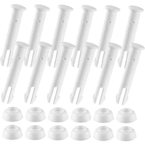 GUAZHUNIFR Pièce De Rechange De Piscine 12 Pièces 2.36in Guazhuni(blanche) 7 GUAZHUNIFR Pièce De Rechange De Piscine 12 Pièces 2.36in Guazhuni(blanche) – Image 5