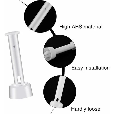 GUAZHUNIFR Pièce De Rechange De Piscine 12 Pièces Guazhuni(blanche) 6 GUAZHUNIFR Pièce De Rechange De Piscine 12 Pièces Guazhuni(blanche) – Image 4