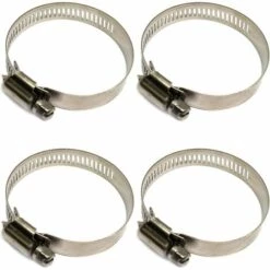 Collier De Serrage Tuyau, Collier De Serrage Tuyau Réglable 27-51mm Fontainebleau 4 Pièces