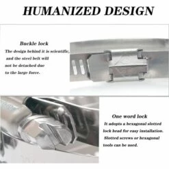 Collier De Serrage Tuyau, Collier De Serrage Tuyau Réglable 27-51mm Fontainebleau 4 Pièces -Pièce détachée de piscine Soldes 42924097 4