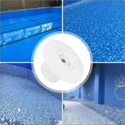 Piscine Buse, Piscine Rotative à 360 Degrés Spa Jet Buse De Massage Pour Mur De Piscine 12*7.5*5.9cm Fontainebleau Blanc -Pièce détachée de piscine Soldes 42924098 4