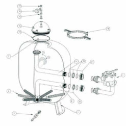 PENTAIR 13.Joint De Couvercle 21 Cm