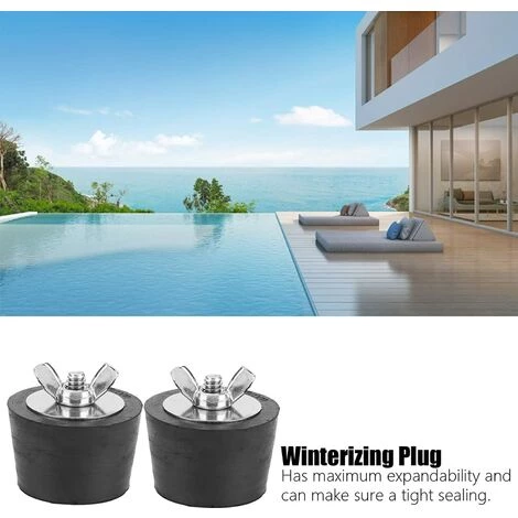 Bouchons D'Hivernage De Piscine, Bouchon De Gel D'Expansion En Caoutchouc Po Pour Tuyauterie De Spa De Piscine Hiver Entretien Des Raccords Macaron 5 Bouchons D'Hivernage De Piscine, Bouchon De Gel D'Expansion En Caoutchouc Po Pour Tuyauterie De Spa De Piscine Hiver Entretien Des Raccords Macaron – Image 3