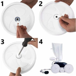 Lot De 6 Vis De Roue De Piscine De Rechange Pour Nettoyeur De Piscine 180 280 C55 Avec Rondelles Supplémentaires, Pièces De Rechange C55 C-55, Fontainebleau 9 Lot De 6 Vis De Roue De Piscine De Rechange Pour Nettoyeur De Piscine 180 280 C55 Avec Rondelles Supplémentaires, Pièces De Rechange C55 C-55, Fontainebleau -Pièce détachée de piscine Soldes 51211837 3