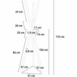 AHD AMAZING HOME DESIGN Porte-manteau Moderne De Style Scandinave Design Et Style élégant Pakart 11 AHD AMAZING HOME DESIGN Porte-manteau Moderne De Style Scandinave Design Et Style élégant Pakart -Pièce détachée de piscine Soldes 53523080 5