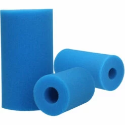 KKMOON Filtre En Mousse De Piscine éponge Filtre à Cartouche Lavable Réutilisable Pour Remplacement D'aquarium De Piscine Pour Filtre De Type A Bleu 26,5 * 15 * 13,5 Cm 3PCS / Pack - Grande - Grande -Pièce détachée de piscine Soldes 53626230 3