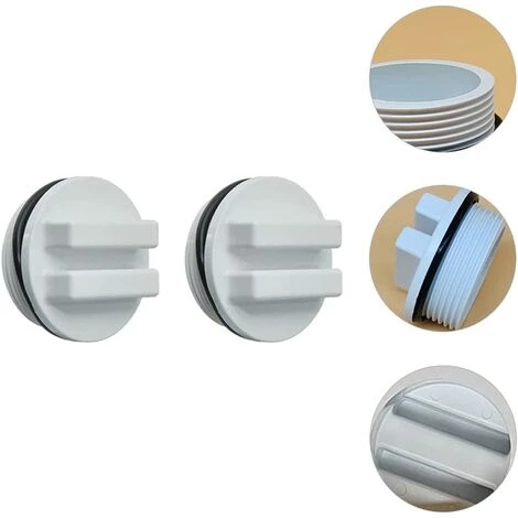 2 Pièces 1. 5 Filetée Retour Ligne Hivernage Plug Filtre Bouchon De Vidange Pour Hiver Piscines Pendant Hiver Et Pour Piscine Spa Filtre Bouchon De Vidange,Starlight 5 2 Pièces 1. 5 Filetée Retour Ligne Hivernage Plug Filtre Bouchon De Vidange Pour Hiver Piscines Pendant Hiver Et Pour Piscine Spa Filtre Bouchon De Vidange,Starlight – Image 3