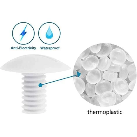 DECKON Lot De 6 Vis De Roue De Rechange Pour Nettoyeur De Piscine 180 280 C55 Avec Rondelle Supplémentaire, Pièces De Rechange C55 C-55 4 DECKON Lot De 6 Vis De Roue De Rechange Pour Nettoyeur De Piscine 180 280 C55 Avec Rondelle Supplémentaire, Pièces De Rechange C55 C-55 – Image 2