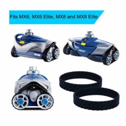 Betterlife Remplacement Des Pneus De Piste Pour Zodiac MX6 MX8, Outil De Pièces De Rechange De Piste De Nettoyeur De Piscine 2pcs -Pièce détachée de piscine Soldes 54555001 3
