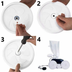 Betterlife Lot De 6 Vis De Roue De Piscine De Rechange Pour Nettoyeur De Piscine 180 280 C55 Avec Rondelles Supplémentaires, Pièces De Rechange C55 C-55 9 Betterlife Lot De 6 Vis De Roue De Piscine De Rechange Pour Nettoyeur De Piscine 180 280 C55 Avec Rondelles Supplémentaires, Pièces De Rechange C55 C-55 -Pièce détachée de piscine Soldes 54555002 3