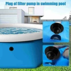 Betterlife Bouchon De Bouchon De Pompe De Rechange Pour Piscine Intex (10 Pièces) -Pièce détachée de piscine Soldes 54555004 4
