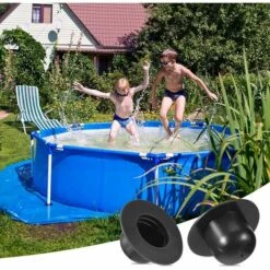 8 Pièces Bouchons De Vidange De Piscine Pompe De Filtre De Piscine Creusée De Rechange Bouchon De Trou De Crépine Bouchon De Butée Murale Compatible Avec Les Piscines Betterlife (Noir) 11 8 Pièces Bouchons De Vidange De Piscine Pompe De Filtre De Piscine Creusée De Rechange Bouchon De Trou De Crépine Bouchon De Butée Murale Compatible Avec Les Piscines Betterlife (Noir) -Pièce détachée de piscine Soldes 54895691 5