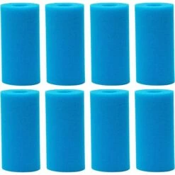 ALMI Éponge Filtrante Type A,Mousse Pour Filtre Piscine Réutilisables Et Lavables Filtre En Mousse Pour Intex Type A,Spa, Piscine(8)