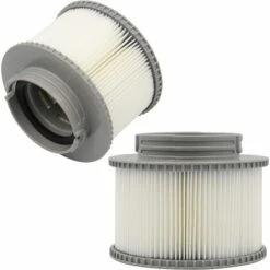 ALMI Cartouche Filtrante 2 Pièces Pour Bain à Remous MSpa, Filtre à Eau De Remplacement Pour Piscine Gonflable