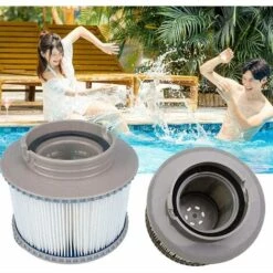 ALMI Cartouche De Filtre Pour Spa Et Jacuzzi - Cartouche De Filtre De Rechange Pour Spa Et Spa Whirlpool -Pièce détachée de piscine Soldes 55343933 5