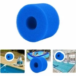 ALMI Filtre De Piscine En Mousse, 2 Pièces Filtre Éponge Cartouche, Éponge Filtrante Type S1, Mousse Pour Filtre Piscine Reutilisable, Filtre Spa Cartouche Éponge Pour Aquarium De Piscine Spa 11 ALMI Filtre De Piscine En Mousse, 2 Pièces Filtre Éponge Cartouche, Éponge Filtrante Type S1, Mousse Pour Filtre Piscine Reutilisable, Filtre Spa Cartouche Éponge Pour Aquarium De Piscine Spa -Pièce détachée de piscine Soldes 55343937 5