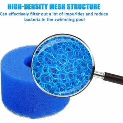 ALMI Éponge Filtrante, Éponge Filtrante Type A, 3 Pièce Éponge De Filtre Pour Aquarium, Mousse Pour Filtre Piscine 75 * 105mm, Filtre Piscine Lavable Reutilisable, Filtre Spa Reutilisable -Pièce détachée de piscine Soldes 55343939 5