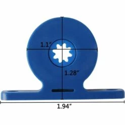 SUPERMARKET Lot De 2 Roulements à Billes Compatibles Avec Polaris 180 280 Robot Nettoyeur De Fond Pour Piscine C80 C-80,Superma,bleu -Pièce détachée de piscine Soldes 55490058 2