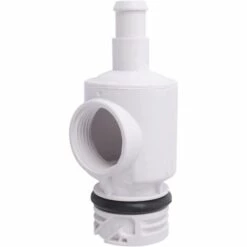 SUPERMARKET D29 UWF Adaptateur à Déconnexion Rapide Et Vanne De Régulation De Pression 9-100-9002 Compatibles Avec Le Robot Nettoyeur Automatique De Piscine Polaris 180,280,380,Superma,blanc,1 Pièce