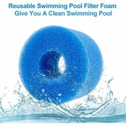 TANABATA Éponge Filtrante Type S1 Filtres De Piscine En Mousse, Cartouche Filtrante RéUtilisable Pour Intex Type S1, Mousse Pour Piscine, Aquarium, Spa(6 Pièces) 9 TANABATA Éponge Filtrante Type S1 Filtres De Piscine En Mousse, Cartouche Filtrante RéUtilisable Pour Intex Type S1, Mousse Pour Piscine, Aquarium, Spa(6 Pièces) -Pièce détachée de piscine Soldes 55504600 3