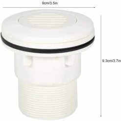 TANABATA Piscine Buse à Jet Prise D’Aspiration D’Eau Robinetterie Ronde Forme Piscines Accessoires Universels (Couverture En Filet) -Pièce détachée de piscine Soldes 55504658 3