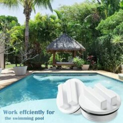 TRIOMPHE Lot De 3 Bouchons De Piscine 1,5 Pouces Avec Filetage Pour Conduit De Piscine - Pour Accessoires De PiscineT-Audace -Pièce détachée de piscine Soldes 56368286 5