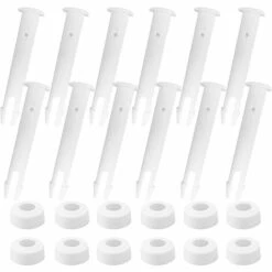 ZHUOXUAN Goupilles De Piscine, Goupilles De Rechange, Joints De Piscine En Plastique, Goupilles En Plastique, Joints De Piscine, Goupilles De Cadre De Piscine, Goupilles De Joint De Piscine (12 Pièces)