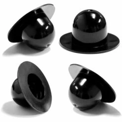 GUAZHUNIFR 10 Pièces Bouchons De Vidange De Piscine Pompe De Filtre De Piscine Creusée De Rechange Bouchon De Trou De Crépine Bouchon De Butée Murale Compatible Avec Les Piscines INTEX (Noir),GU.B/bon