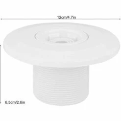 TANABATA Buse De Massage Pour Piscine, Piscine Rotative à 360 Degrés Spa Jet Buse De Massage Pour Mur De Piscine Raccord De Retour 2 Pouces, Accessoire De Piscine 108mm*63mm 9 TANABATA Buse De Massage Pour Piscine, Piscine Rotative à 360 Degrés Spa Jet Buse De Massage Pour Mur De Piscine Raccord De Retour 2 Pouces, Accessoire De Piscine 108mm*63mm -Pièce détachée de piscine Soldes 57796756 3