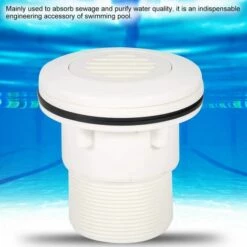 TANABATA Buse De Piscine Universelle Buse De Piscine Buse De Spa Raccords De Sortie D'eau Accessoires De Piscine (Couverture Nette) -Pièce détachée de piscine Soldes 57796890 3