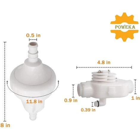 READCLY G52 Kit De Remplacement De Valve De Secours Compatible Avec Nettoyeur De Piscine Polaris 180,280,380 Remplacer La Pièce Par Un Mécanisme à Engrenages G53, Collier G57 4 READCLY G52 Kit De Remplacement De Valve De Secours Compatible Avec Nettoyeur De Piscine Polaris 180,280,380 Remplacer La Pièce Par Un Mécanisme à Engrenages G53, Collier G57 – Image 2