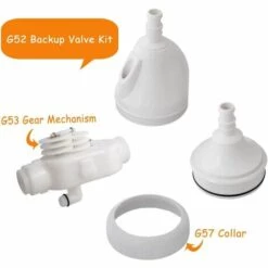 READCLY G52 Kit De Remplacement De Valve De Secours Compatible Avec Nettoyeur De Piscine Polaris 180,280,380 Remplacer La Pièce Par Un Mécanisme à Engrenages G53, Collier G57 9 READCLY G52 Kit De Remplacement De Valve De Secours Compatible Avec Nettoyeur De Piscine Polaris 180,280,380 Remplacer La Pièce Par Un Mécanisme à Engrenages G53, Collier G57 -Pièce détachée de piscine Soldes 57816335 3