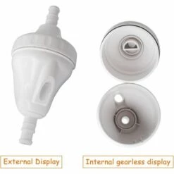 READCLY G52 Kit De Remplacement De Valve De Secours Compatible Avec Nettoyeur De Piscine Polaris 180,280,380 Remplacer La Pièce Par Un Mécanisme à Engrenages G53, Collier G57 10 READCLY G52 Kit De Remplacement De Valve De Secours Compatible Avec Nettoyeur De Piscine Polaris 180,280,380 Remplacer La Pièce Par Un Mécanisme à Engrenages G53, Collier G57 -Pièce détachée de piscine Soldes 57816335 4