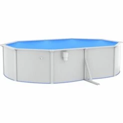 INLIFE Piscine Avec Pompe Filtrante à Sable Et échelle 490x360x120 Cm -Pièce détachée de piscine Soldes 57884842 3