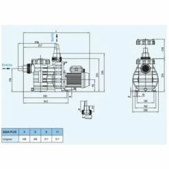 Gré Couvercle Complet Pour Pompe P-AP -Pièce détachée de piscine Soldes 57951586 3