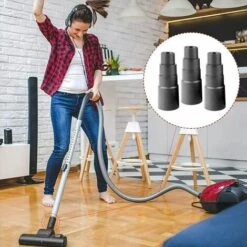 TANABATA Adaptateur Tuyau Aspirateur, 3pcs Tuyau Aspirateur Universel, Adaptateur Aspirateur Réducteur, Connecteur De Tuyau D'aspirateur, Pour Ponceuse, Perceuse, Scie Sauteuse, Perceuse D'établi -Pièce détachée de piscine Soldes 58461600 5