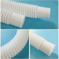 TANABATA Tuyau De Piscine, Tuyau De Pression, Tuyau De Piscine, Tuyau De Piscine, Tuyau Pour Pompe De Piscine, Tuyau Flexible, Tuyau De Pompe, Tuyau D'aspiration, Tuyau De Piscine, Tuyau De Piscine, Blanc -Pièce détachée de piscine Soldes 58461651 3