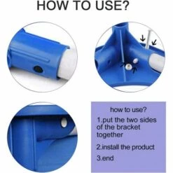 TANABATA 20 Goupilles De Joint De Piscine En Plastique Pour Piscine Commune Pins Avec Joints Pièces De Rechange Pour Piscine Frame, Intexpool Replacement Spare Parts(5,5 Cm) -Pièce détachée de piscine Soldes 58461706 3