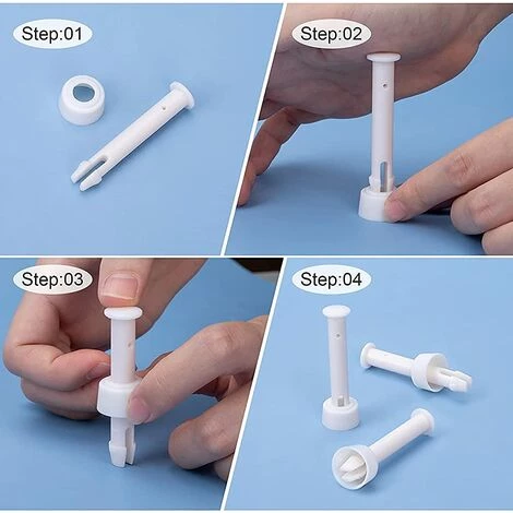 TANABATA Sunshine Smile Lot De 12 Pièces De Rechange Pour Piscine - Longueur : 5,6 Cm - Broches Goupille - Pièces De Rechange Pour Piscine - Convient Pour Les Piscines à Cadre 5 TANABATA Sunshine Smile Lot De 12 Pièces De Rechange Pour Piscine - Longueur : 5,6 Cm - Broches Goupille - Pièces De Rechange Pour Piscine - Convient Pour Les Piscines à Cadre – Image 3